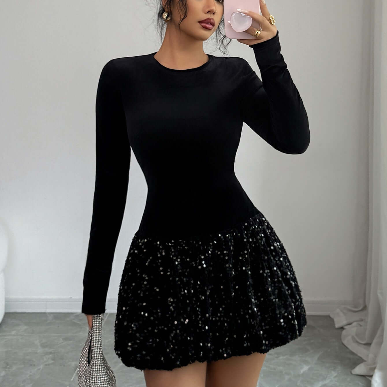 DROPPZZA High-End European Lace Dress