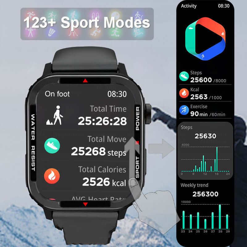 DROPPZZA Health Sports Smartwatch