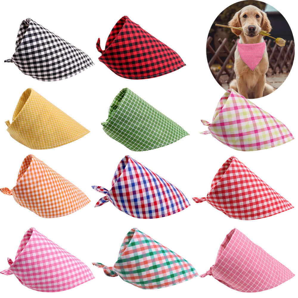 DROPPZZA pet-towelettes-dog-cat-plaid