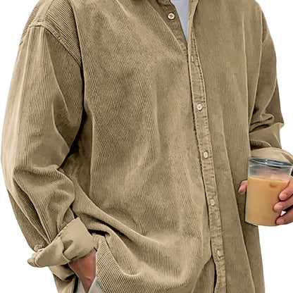 DROPPZZA Men’s Thick Shirt Jacket