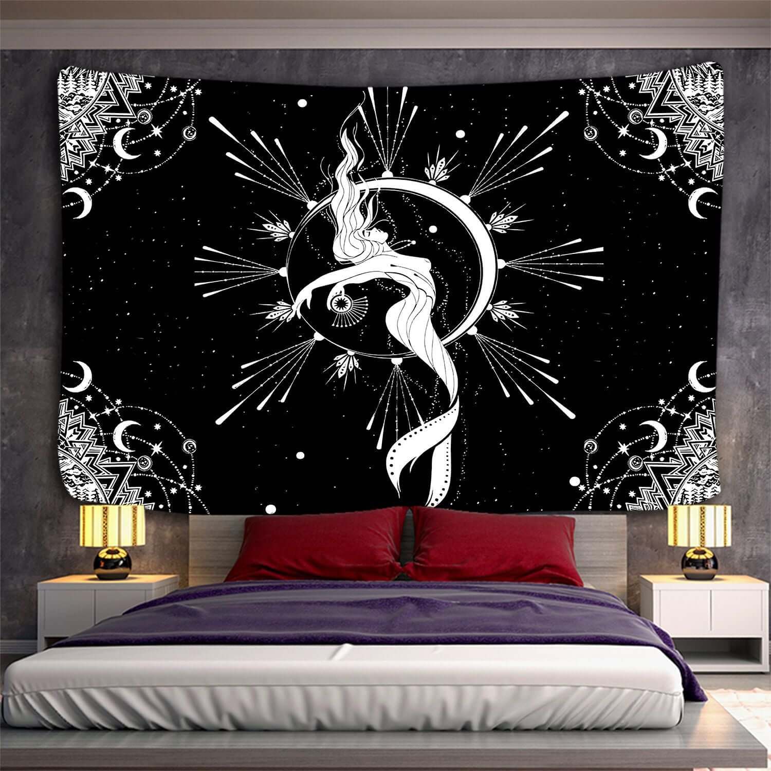 DROPPZZA Printed Cloth Wall Hanging Decor
