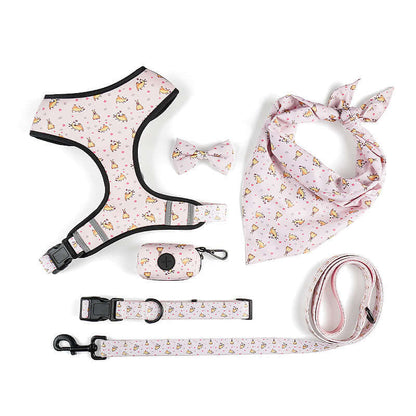 DROPPZZA Dog Bow Leash Harness Accessory